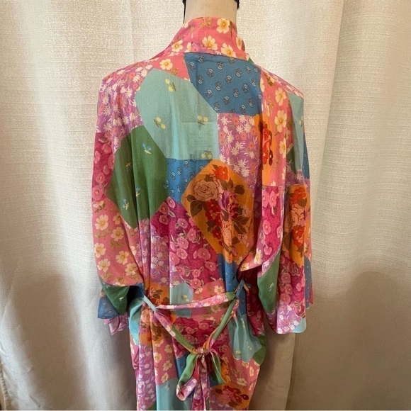 SPELL & THE GYPSY FREDA ROBE Duster Lolly Floral Boho Pockets NWT SIZE S/M. - Picture 7 of 11